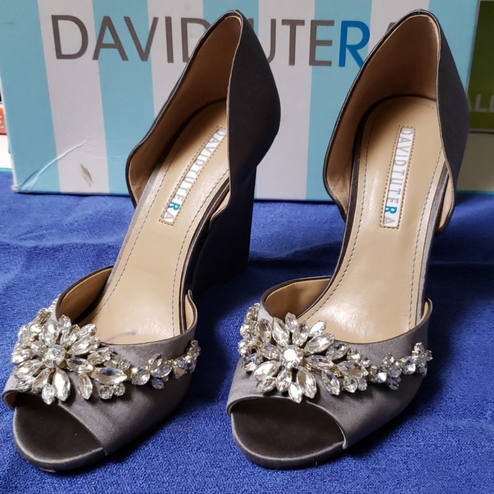 David Tutera wedge heels